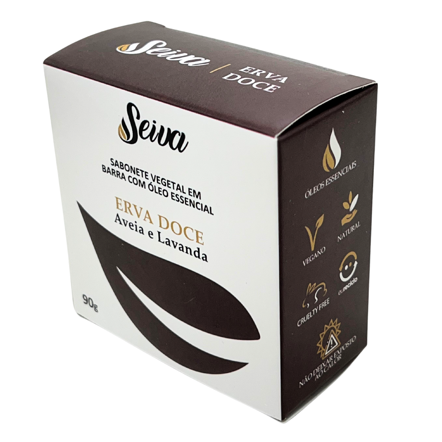 Embalagem para Sabonete (7 x 7 x 3,5 cm) Personalizada