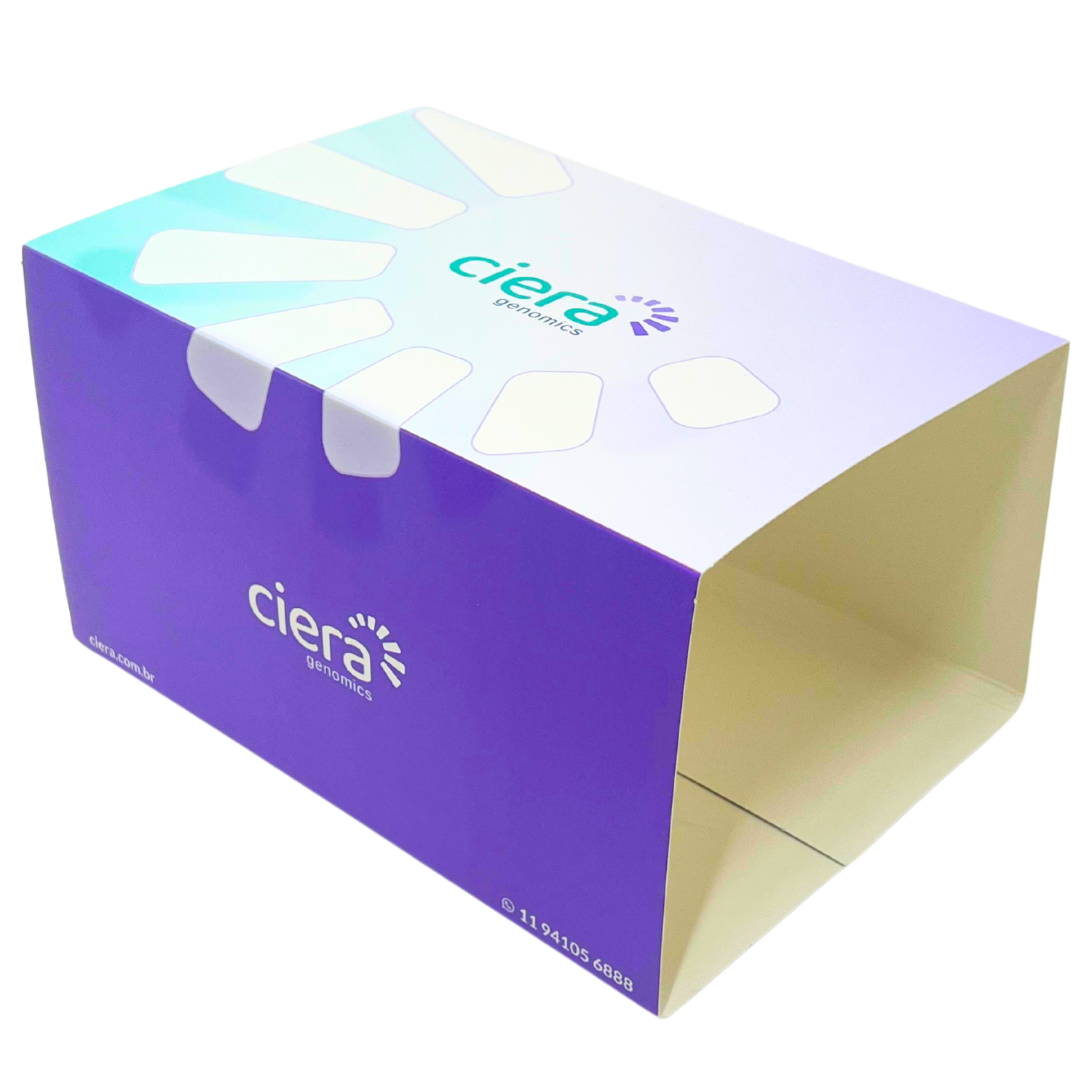Cinta Para Caixa de isopor c/ Laminação externa (20 x 55 cm) Personalizada