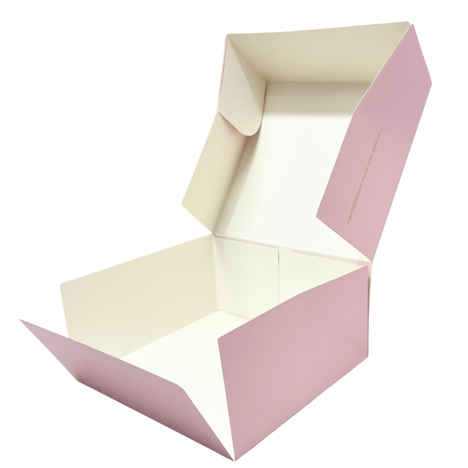 Embalagem Para bolo (26 x 26 x 12,5 cm) Personalizada