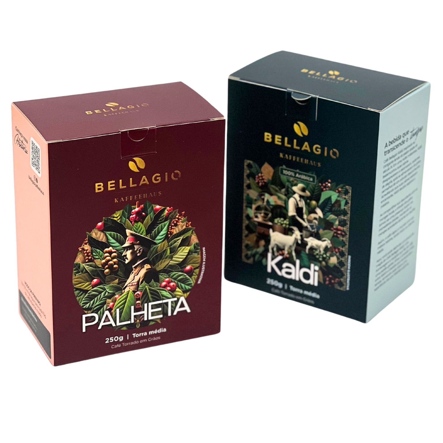 Embalagem para Café 250g c/ Laminação Fosca externa c/ Berço (11 x 7 x 14,5 cm) Personalizada