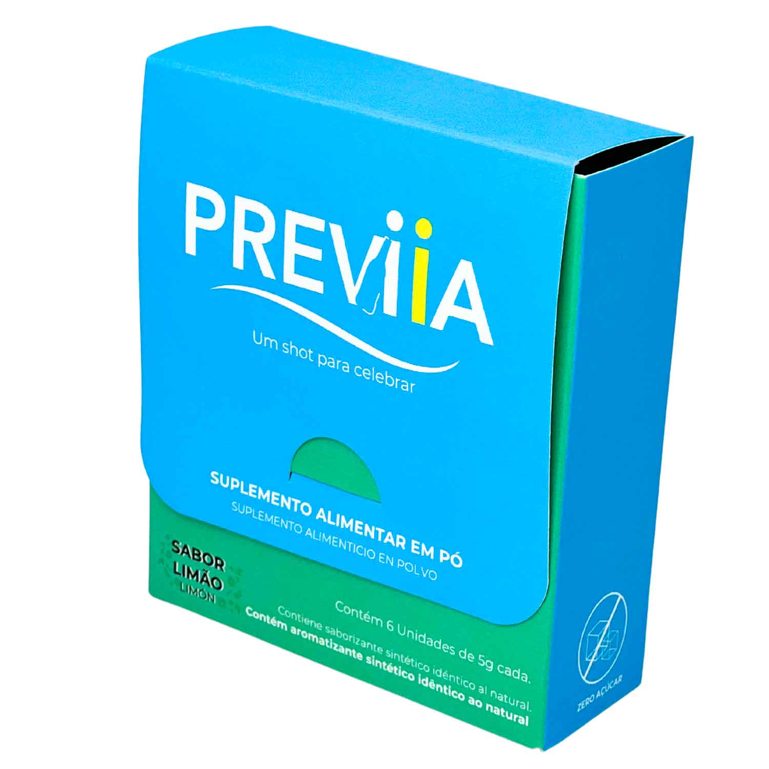 Embalagem para Suplemento (8 x 3 x 9 cm) Personalizado