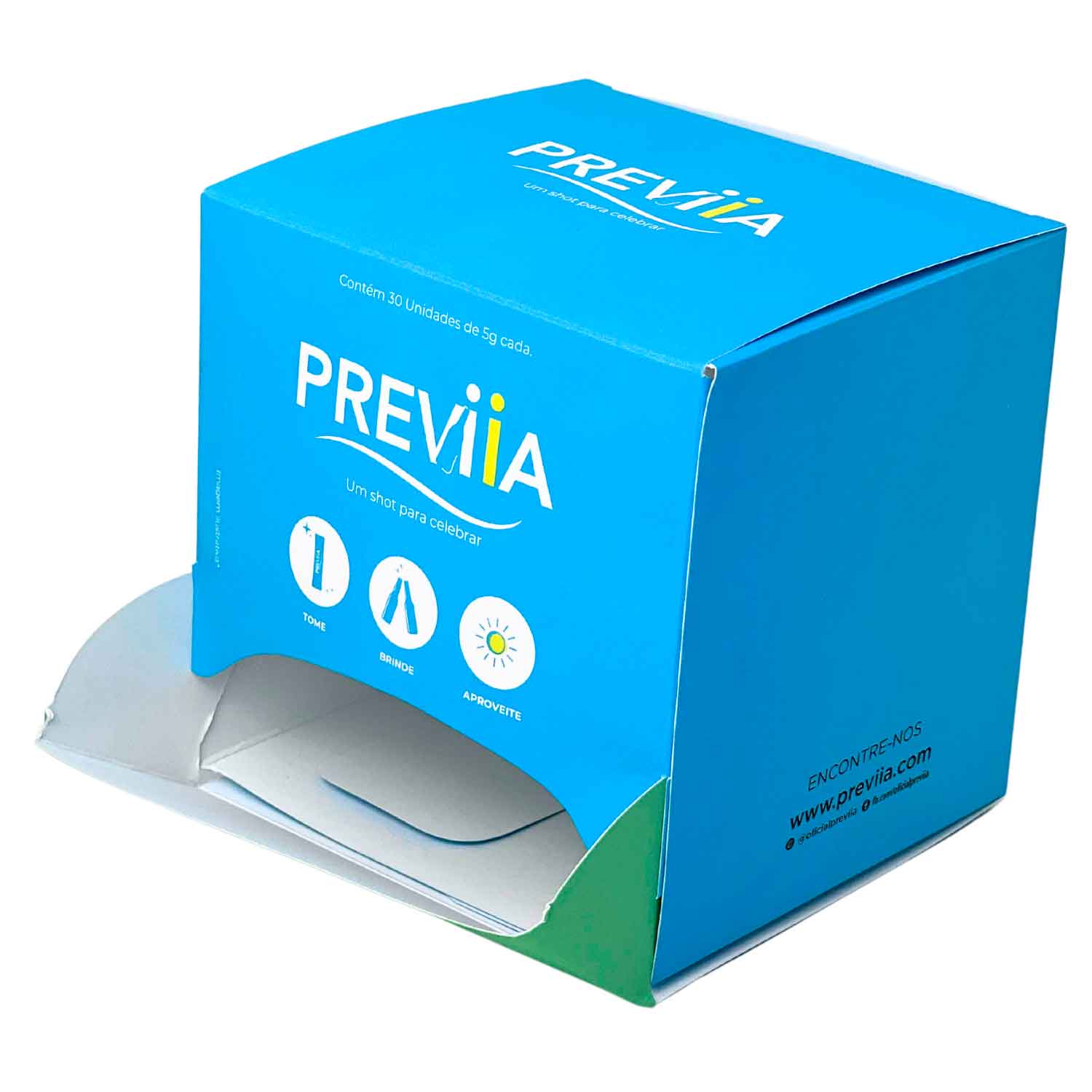 Embalagem para Suplemento (10 x 7,5 x 10 cm) Personalizado