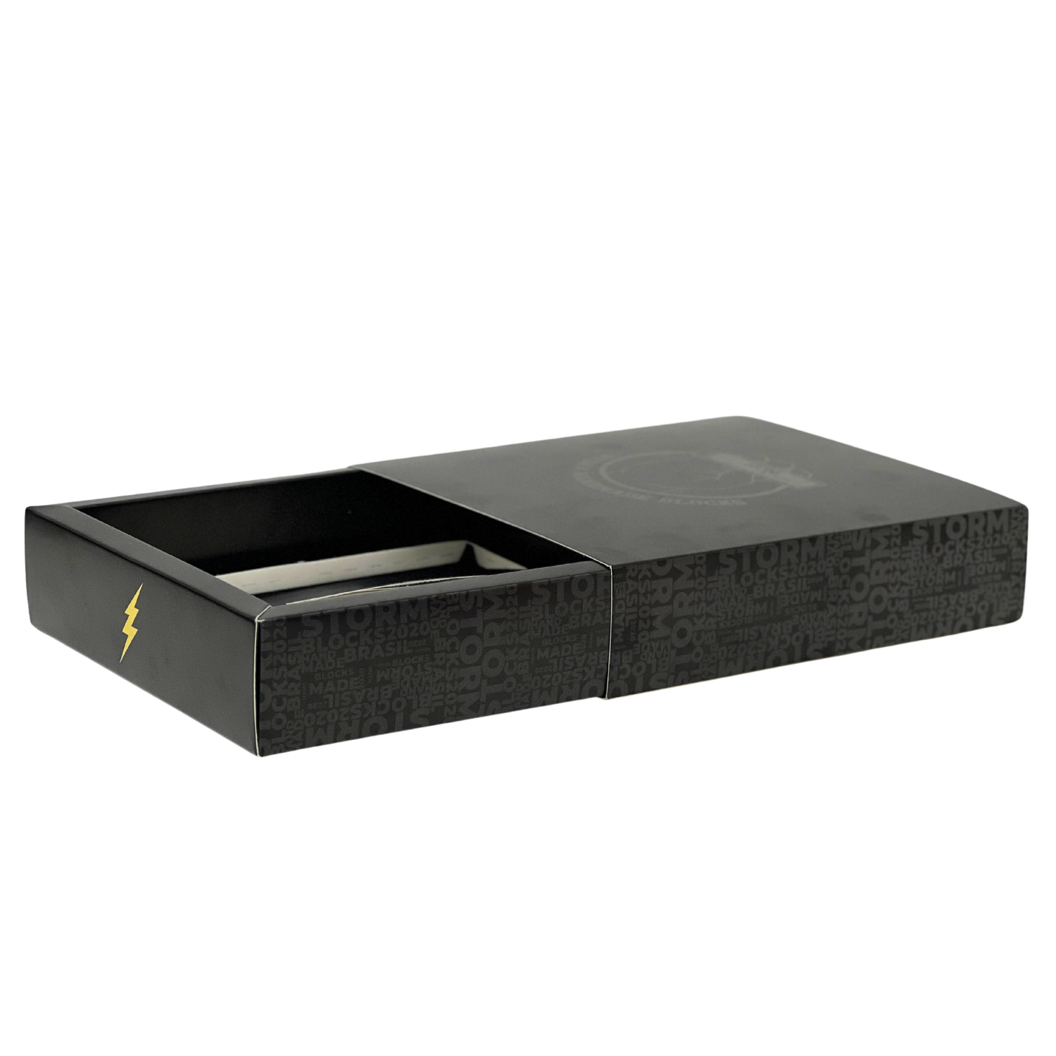 Embalagem gaveta com borda dupla (17,8 x 15,8 x 4,2 cm) Personalizada