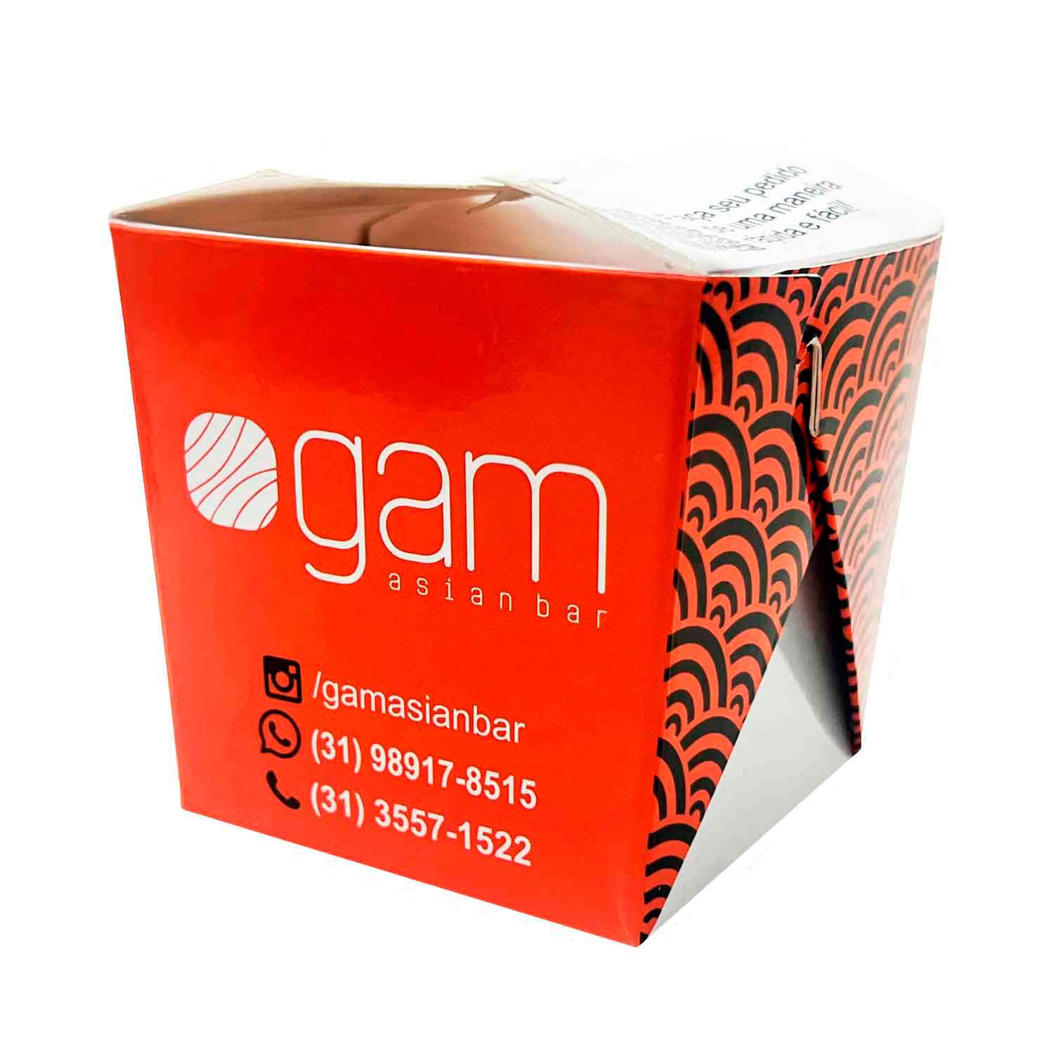 Embalagem Caixa Box GG 1000 ml - Personalizada