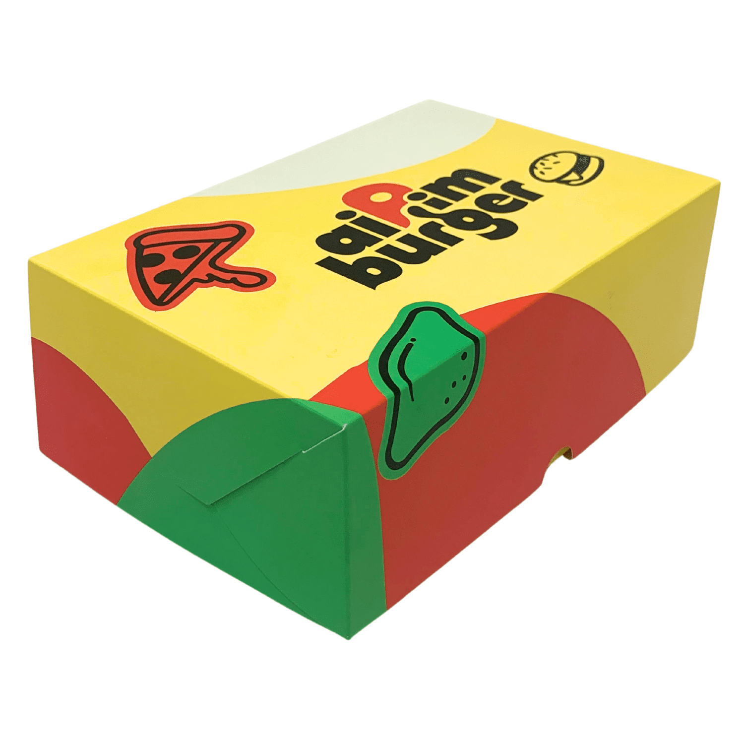 Embalagem Para salgados G (22 x 15 x 8 cm) Personalizada