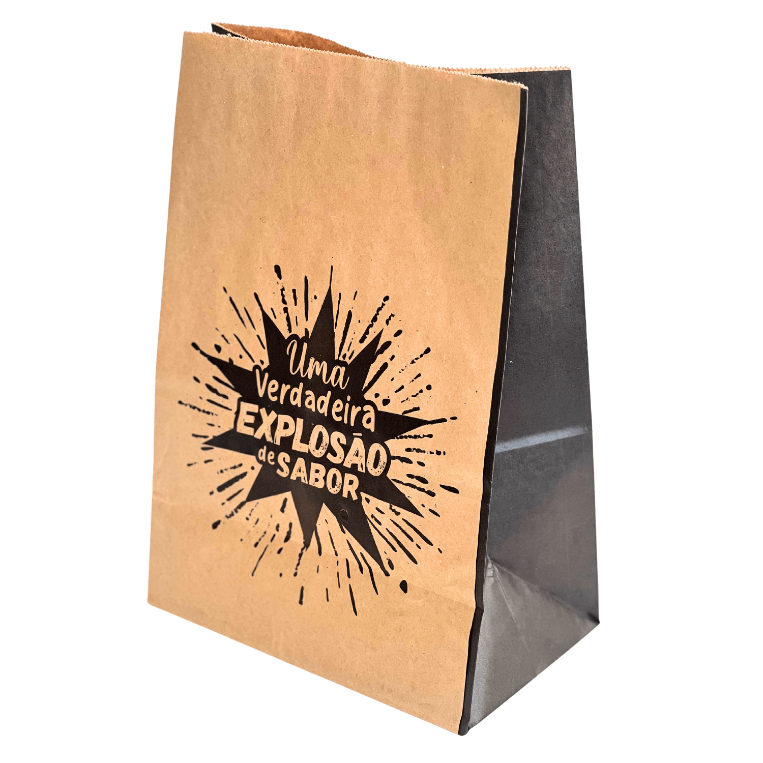 Saco Kraft (24 x 14 x 34 cm) Explosão  - 100 unidades