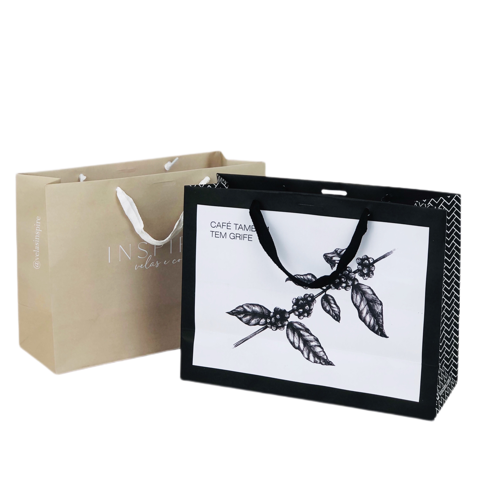 Sacola Offset 180g (21 x 11 x 28 cm) Personalizada