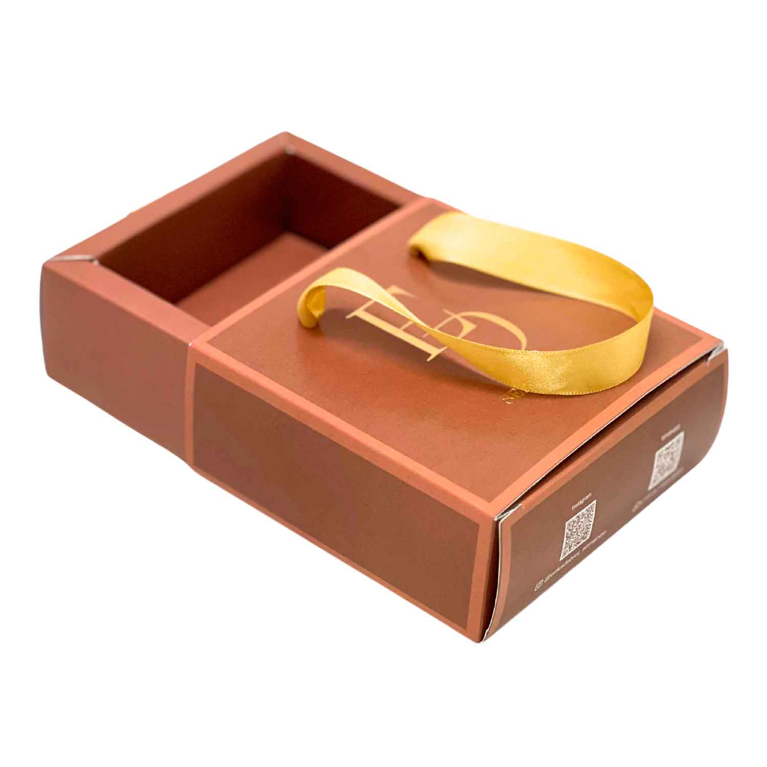 Embalagem Gaveta Para Semi Joias c/ Berço c/ alça (10 x 10 x 4,3 cm) Personalizada