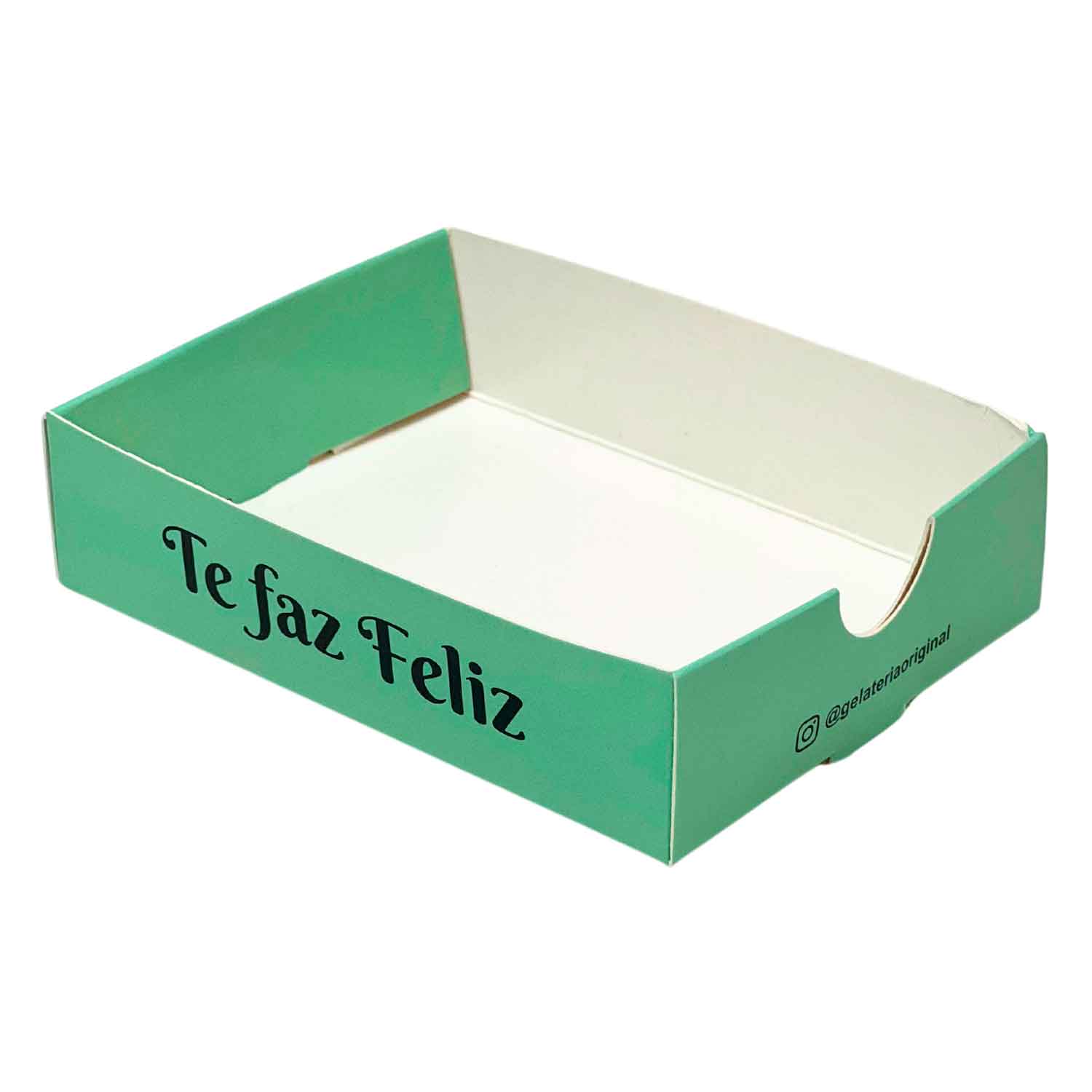 Embalagem Caixa para sorvete, Picole, Paleta (12 x 9 x 3 cm) Personalizada