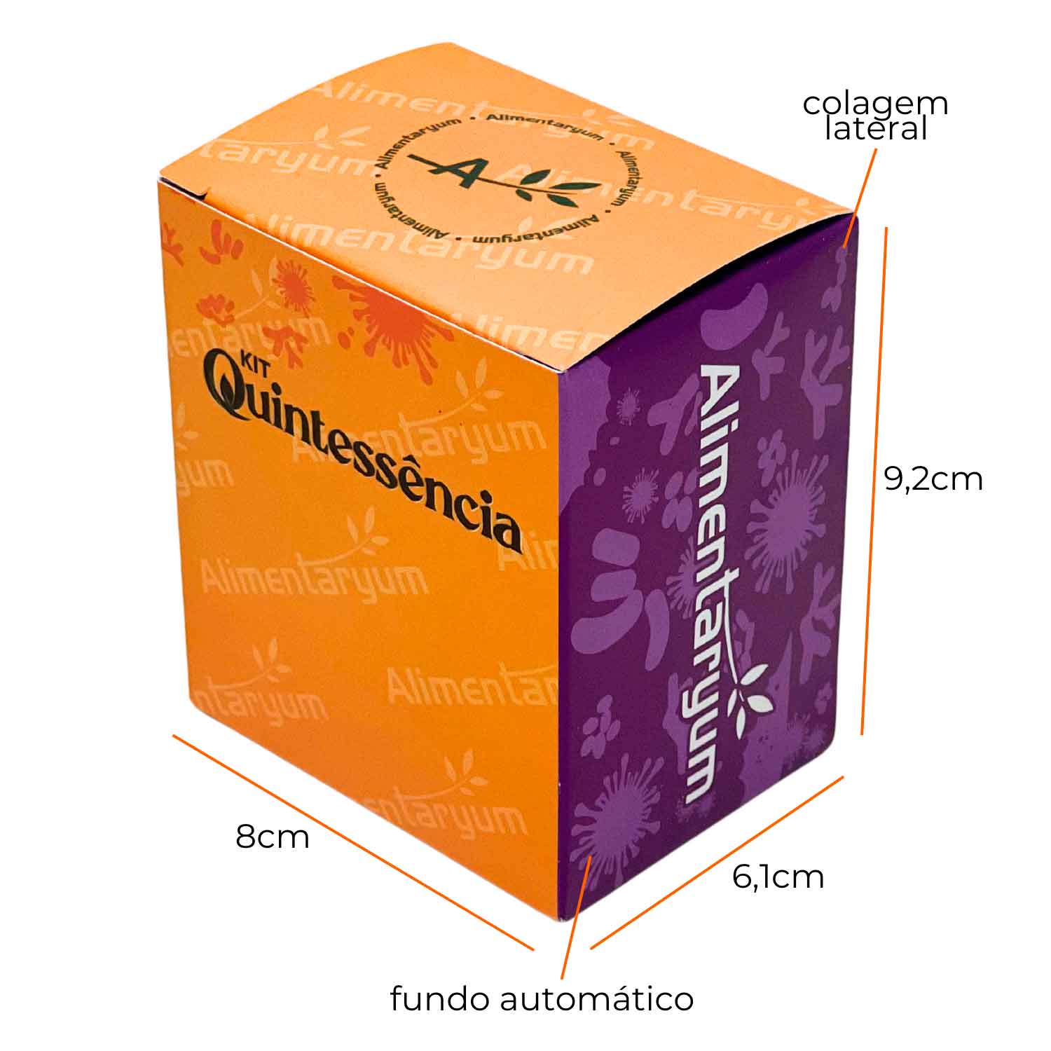 Embalagem para Perfume (8 x 6,1 x 9,2 cm) Personalizada