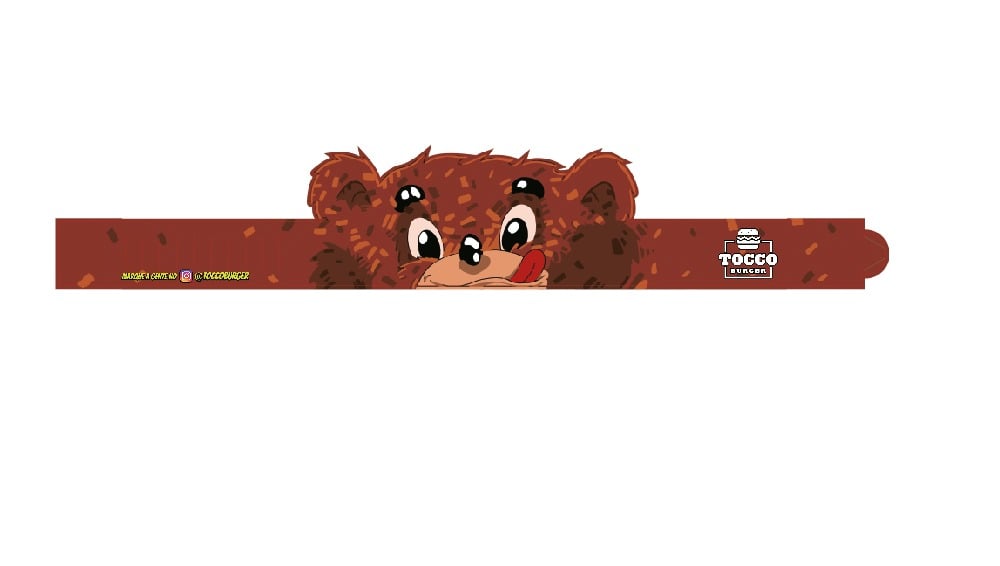 Coroa Tocco (64,2 x 10,3 cm) - 100 Unidades (VENDA SOMENTE PARA FRANQUEADOS TOCCO)