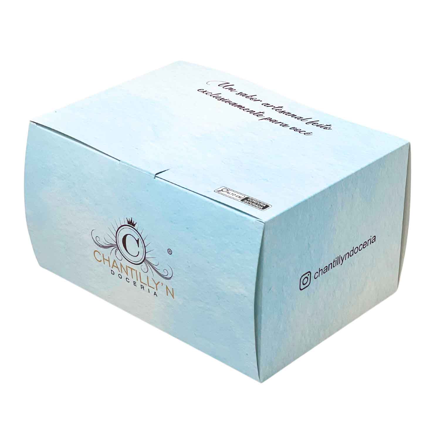 embalagem para Bolo (27 x 19 x 15 cm) Personalizada