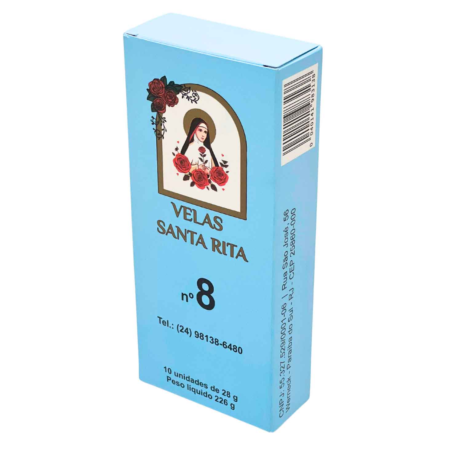 Embalagem para Vela (8 x 3,5 x 18 cm) Personalizada