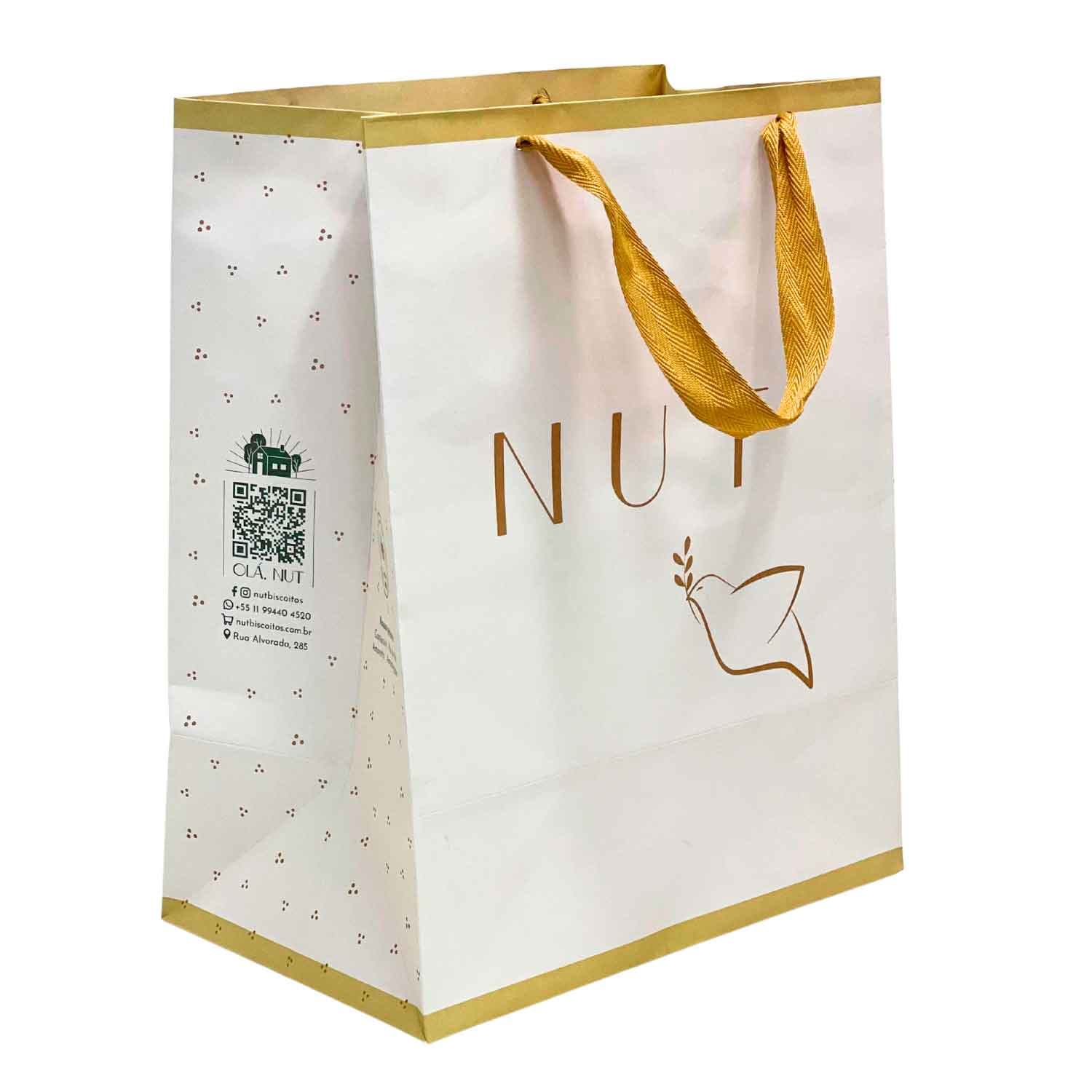 Sacola Offset 180g (28,5 x 18 x 36 cm) Personalizada