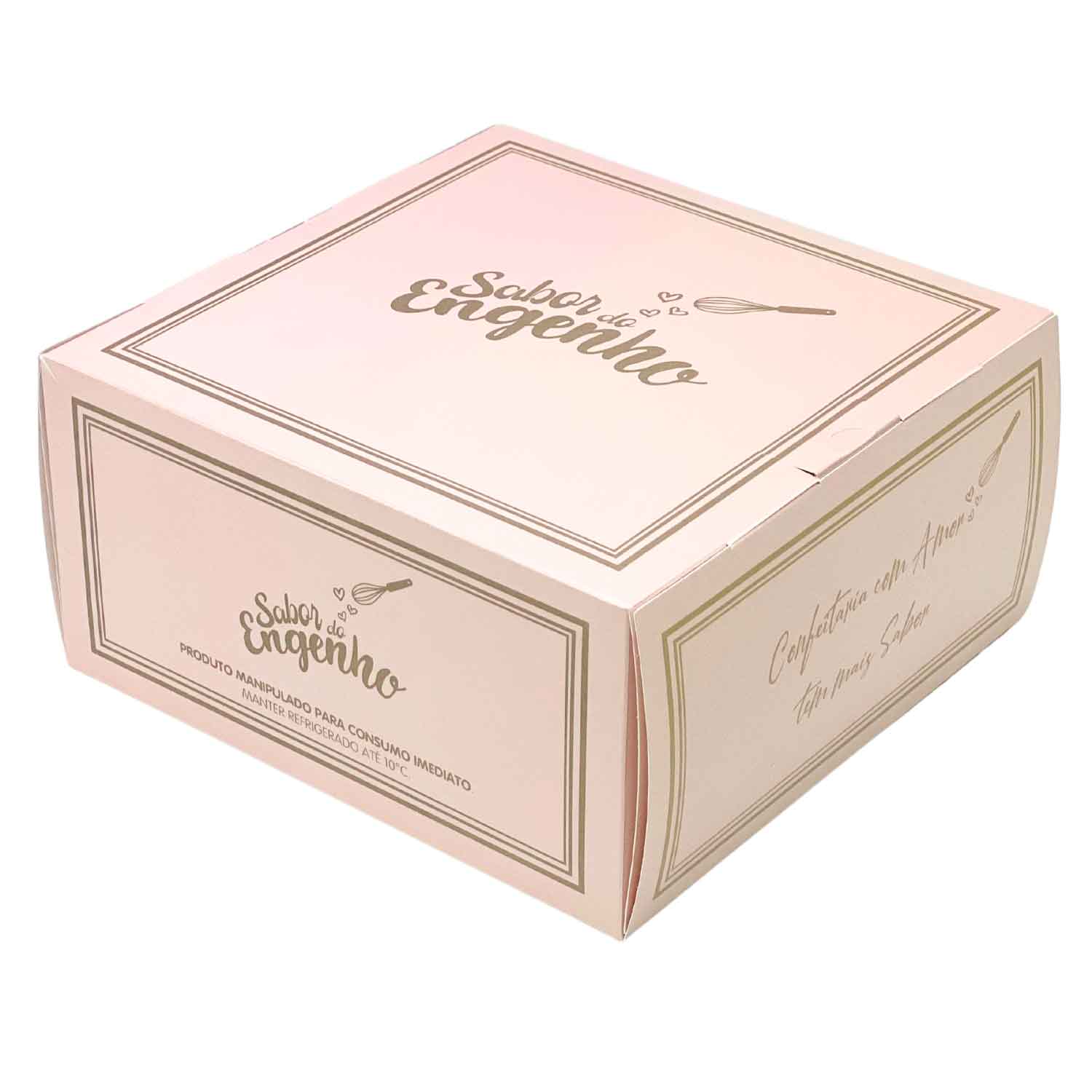 Embalagem para Bolo (25 x 25 x 13 cm) Personalizada