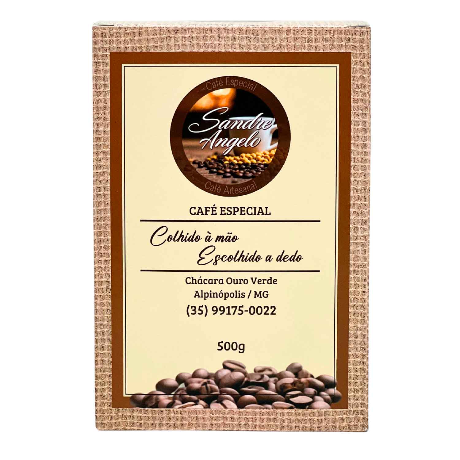 Embalagem Caixa Para Café (11,5 x 7,5 x 17 cm) Personalizada