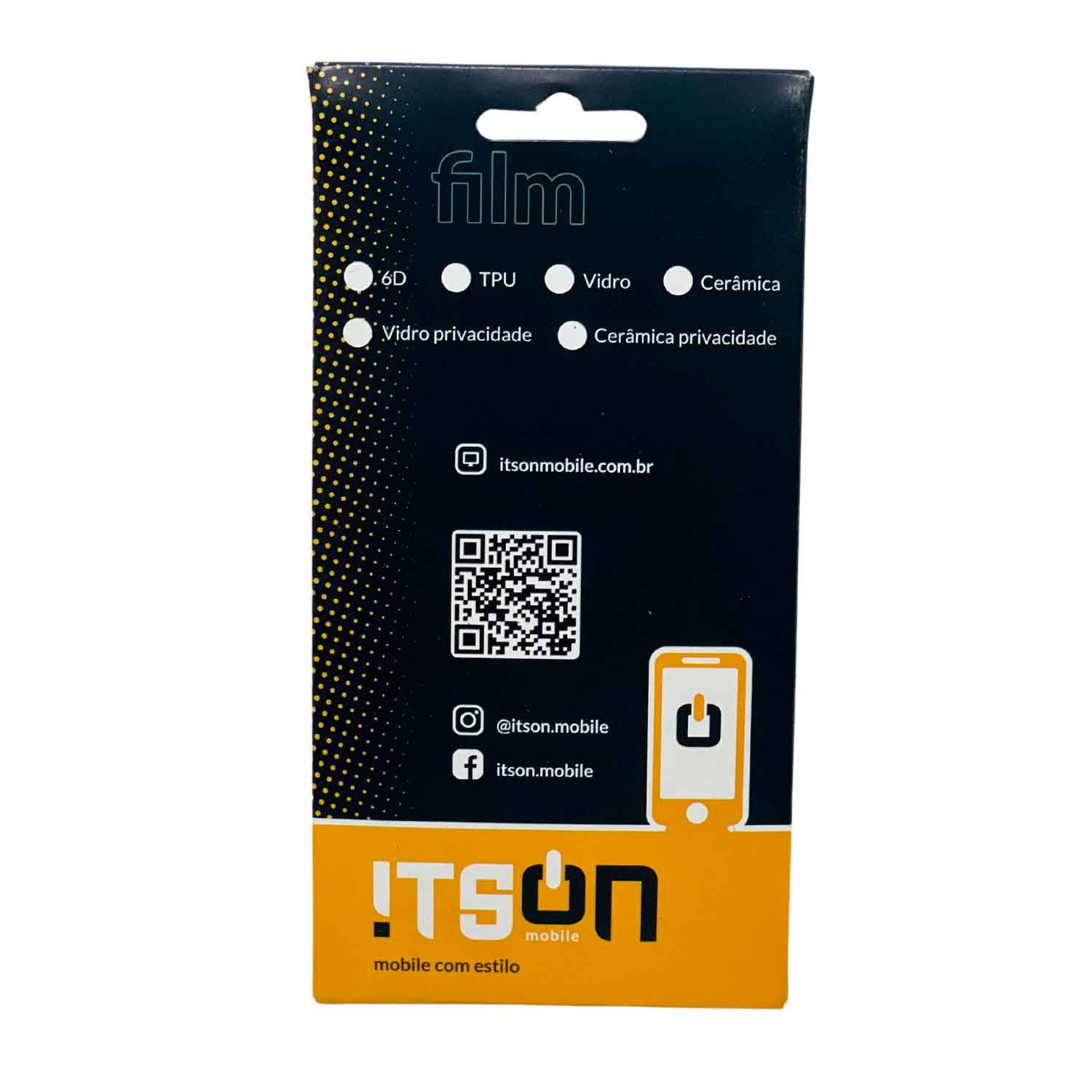 Caixa Para Pelicula de Celular (9 x 0,2 x 17,5 cm) Personalizado