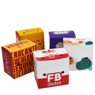 Embalagem para Frituras PP (9 x 6 x 9 cm) Personalizada