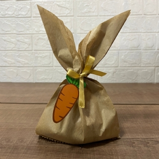 Tag Cenoura Pascoa ( 4 x 9 cm) - 100 unidades