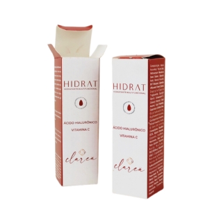 Embalagem para Sérum (3,5 x 3,5 x 12 cm) Personalizada