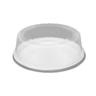 Embalagem p/ Torta Média Pet (1,7kg) G56M - 50 unid