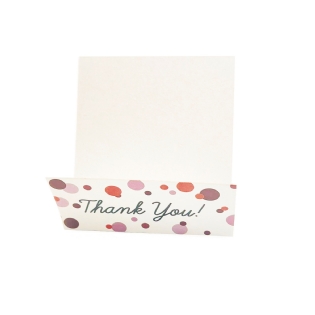 Base Papel Cartão p/ Biscoitos, Balinhas, brindes Thank You - 100 unidades