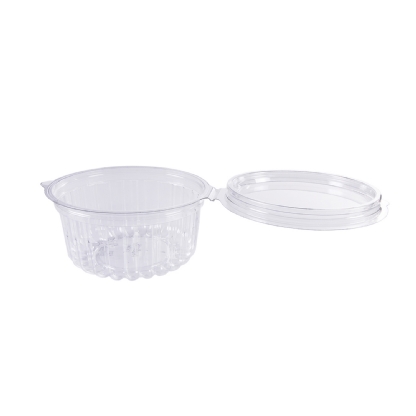 Pote Plástico Redondo Articulado 350ml - 200 Unidades