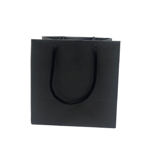 Sacola Offset P (17 x 11 x  17 cm) Preta - 50 Unidades