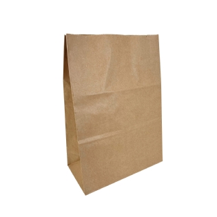 Saco Kraft Delivery (22 x 11,5 x 34 cm) Liso - 100 Unidades