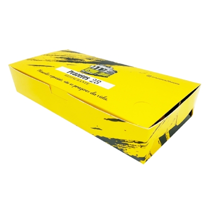 Caixa Para Delivery, Lanches (26 x 12 x 5 cm) Personalizada