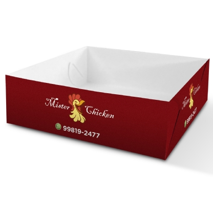 Embalagem Bandeja Multiuso Média (13 x 13 x 4 cm) Personalizada