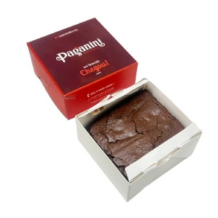 Caixa Forneavel p/ Brownie c/Laminação interna (8 x 8 x 4 cm) Personalizada