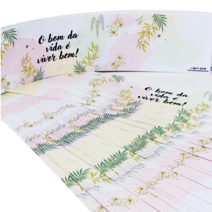 Cinta Para Doces Viver Bem (20 x 4 cm) - 25 Unidades