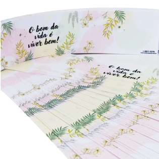 Cinta Para Doces Viver Bem (20 x 4 cm) - 25 Unidades