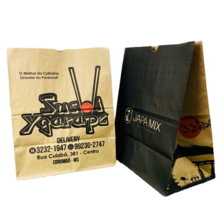 Saco Kraft 100gr (31 x 19 x 39 cm) Personalizado