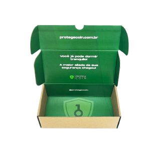 Caixa Correios / E-commerce Empastada (20 x 10 x 6 cm) Personalizada