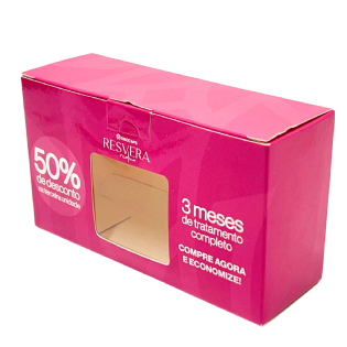 Embalagem para Suplemento (14 x 5 x 7,8 cm) Personalizada