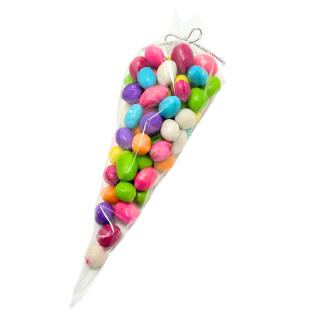 Saco Cone Transparente (14 x 23 cm) - 50 Unidades
