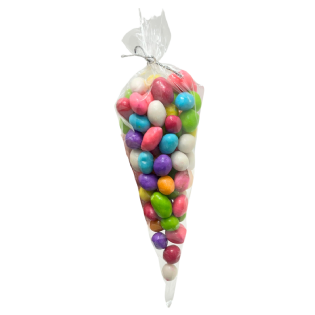 Saco Cone Transparente (14 x 23 cm) - 50 Unidades
