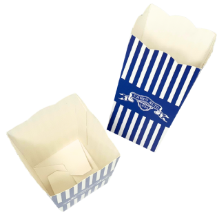 Caixa para Pipoca Tulipinha (5,5 x 5,5 x 11cm) Personalizada