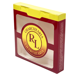 Embalagem Para Refrigeração de Linguiça (17 x 3 x 17 cm) Personalizada