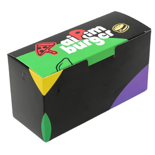 Embalagem Para coxinhas (15 x 6 x 8 cm) Personalizada