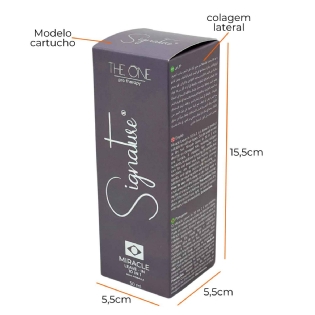 Embalagem Para Perfume (5,5 x 5,5 x 15,5 cm) Personalizada