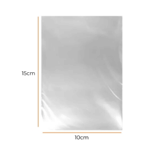 Saco em Bopp Transparente (10 x 15 cm) - 50 Unidades