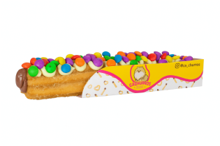 Embalagem base p/ Churros (14 x 4 x 3 cm) Personalizada