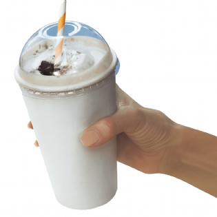 Copo de Papel Descartável 500 Ml s/ Tampa - 100 Unidades