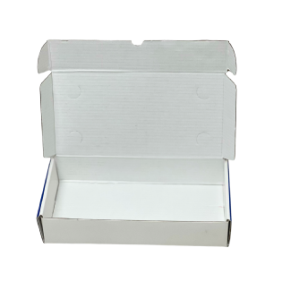 Caixa Empastada Para Esfiha c/ Divisoria (24 x 12 x 4,5 cm) Personalizada