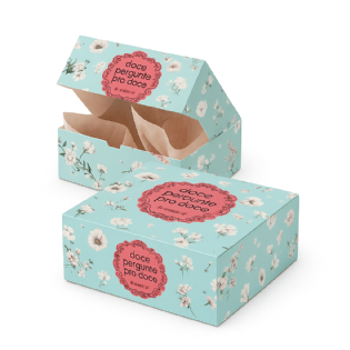 Embalagem Caixa para Kit Presente (24 x 18 x 8 cm) Personalizada