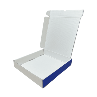 Caixa Empastada Para Esfiha c/ Divisória (24 x 24 x 4,5 cm) Personalizada