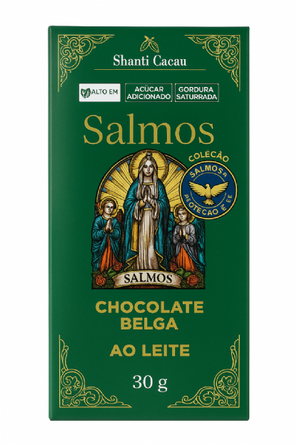 Embalagem Para Barra De Chocolate (5 x 1 x 11,5 cm) Personalizada